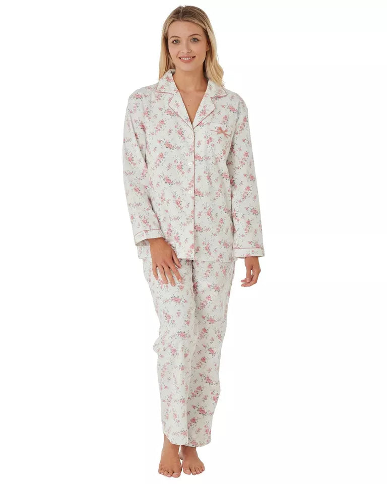 Verity 100% Brushed Cotton Wincyette Pyjamas