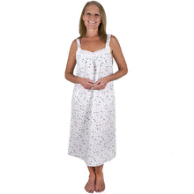 Load image into Gallery viewer, Ladies English Made Poly Cotton Strappy Nightdress
