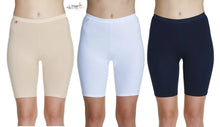 Carica l'immagine nel visualizzatore di Gallery, Ladies 2pk High Waisted Anti-Chafing Long Short Briefs
