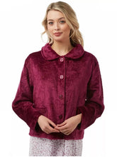 Lade das Bild in den Galerie-Viewer, Ladies Sweet Embrace Soft Feel Embossed Bed Jacket
