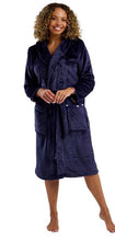 تحميل الصورة إلى عارض المعرض، Ladies Super Soft Fleece Hooded Gown
