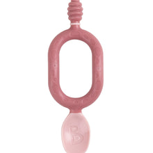 Carica l'immagine nel visualizzatore di Gallery, Bibado Dippit Baby Spoon Blush 2-Pack: Ergonomic Design, Easy Weaning
