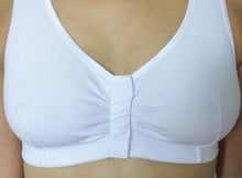 Carica l'immagine nel visualizzatore di Gallery, Gemm Front Fastening Stretch Cotton Multi Cup Bra White
