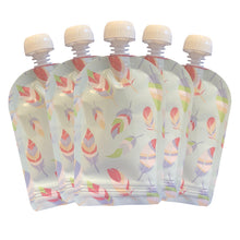 Carica l'immagine nel visualizzatore di Gallery, Belo And Me Reusable Food Pouches (Pack Of 5)
