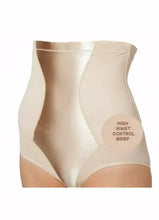تحميل الصورة إلى عارض المعرض، Beauforme Ladies Firm Control High Waisted Briefs With Satin Panel
