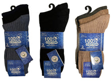 Charger l'image dans la galerie, Men's 100% Cotton Premium Quality Socks 4 x 3 Pair Pack
