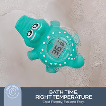 Load image into Gallery viewer, Dreambaby Digital Room &amp; Bath Thermometer Crocodile
