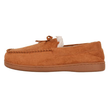 Charger l'image dans la galerie, 6 Pack Mens Tan Moccasin Suede Slippers
