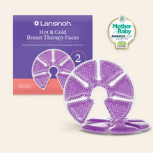 Afbeelding in Gallery-weergave laden, Lansinoh Hot Or Cold Breast Therapy 2 Pack
