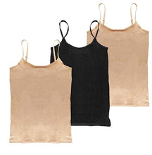 Load image into Gallery viewer, Annuci Ladies 3pk Cotton Rich Vest Tops
