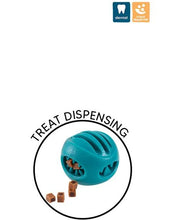 تحميل الصورة إلى عارض المعرض، 12 Pack Rubber Ball Treat-Dispensing Dog Toy 7cm Assorted Colours

