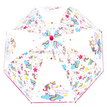 Lade das Bild in den Galerie-Viewer, Girls Pink Unicorn Umbrella
