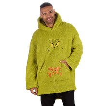 تحميل الصورة إلى عارض المعرض، Adults Unisex The Grinch Soft Cosy Oversized Hoodie

