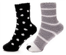 Load image into Gallery viewer, Ladies Novelty Eye Mask &amp; Sock Set By Foxbury 4 Pieces
