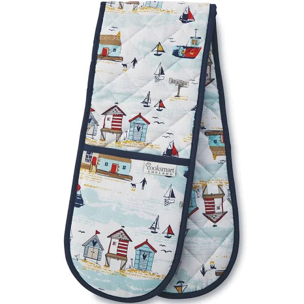 Beside The Seaside Double Oven Gloves