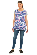 Load image into Gallery viewer, Ladies Clare Floral Button Tabard
