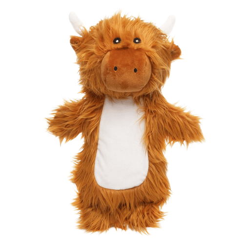 3D Highland Cow Hot Water Bottle 750ml