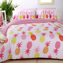 تحميل الصورة إلى عارض المعرض، Eloise Grey Reversible Duvet Cover Bedding Set
