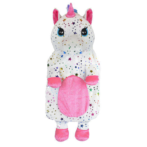 3D Unicorn Stars Hot Water Bottle 750ml