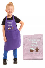 Load image into Gallery viewer, Grandma&#39;s Little Helper Children&#39;s Apron
