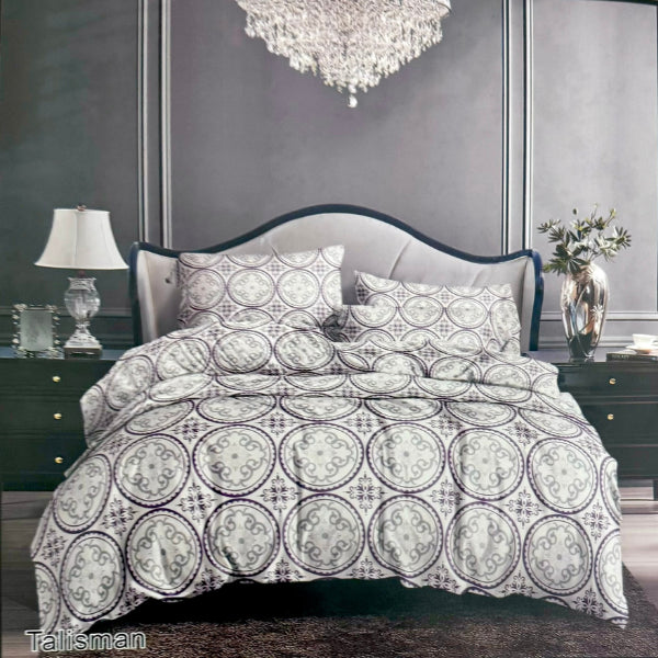 Talisman Contemporary Duvet Cover Bedding Set