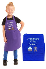 Afbeelding in Gallery-weergave laden, Grandma&#39;s Little Helper Children&#39;s Apron
