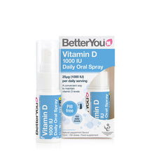 Lade das Bild in den Galerie-Viewer, BetterYou Vitamin D 1000 IU Oral Spray 3 Packs
