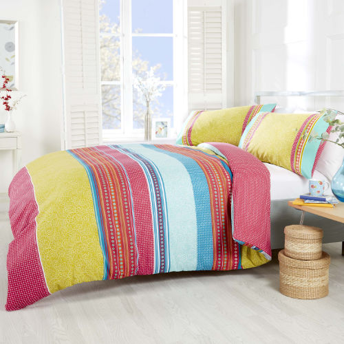 Havana Multi Duvet Cover Bedding Set