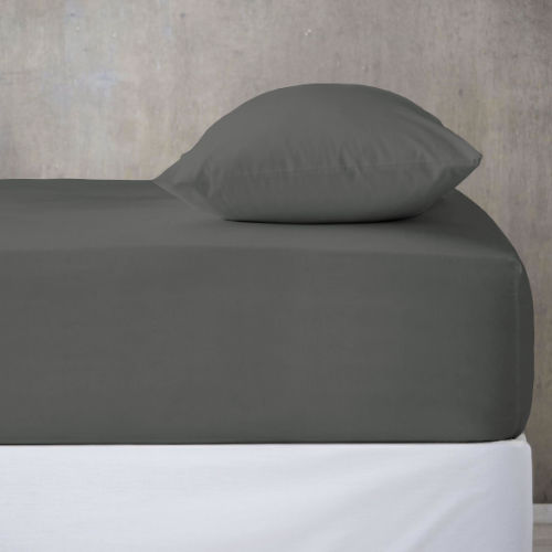 Super Dreamer Fitted Bed Sheet Charcoal