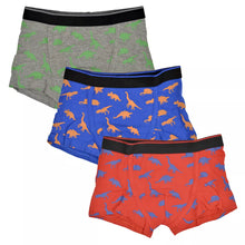 Afbeelding in Gallery-weergave laden, 3 Pack Boys Dinosaur Boxers Tom Frank Kids
