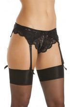 Afbeelding in Gallery-weergave laden, Ladies Narrow Lace Suspender Belt by Silky
