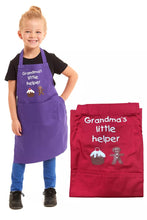 Load image into Gallery viewer, Grandma&#39;s Little Helper Children&#39;s Apron
