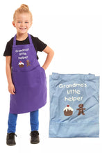 Load image into Gallery viewer, Grandma&#39;s Little Helper Children&#39;s Apron
