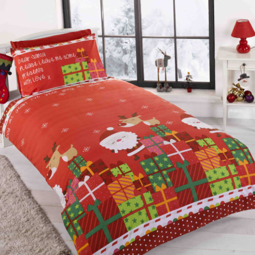 Dear Santa Christmas Junior Toddler Duvet Cover Set