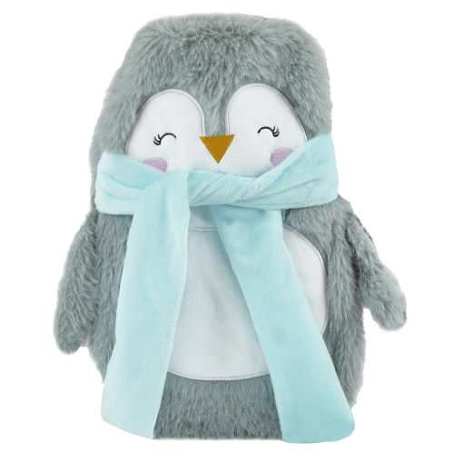 Penguin Design Cuddle Hot Water Bottle