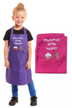 Carica l&#39;immagine nel visualizzatore di Gallery, Mummy&#39;s Little Helper Children&#39;s Apron
