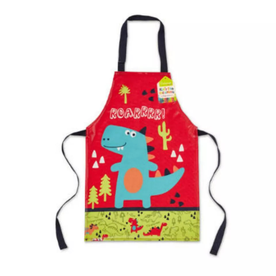 Children's Dinosaur Wipe Clean Apron