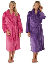 Load image into Gallery viewer, Jasmine Luxuriously Soft Feel Gown Robe Wrap
