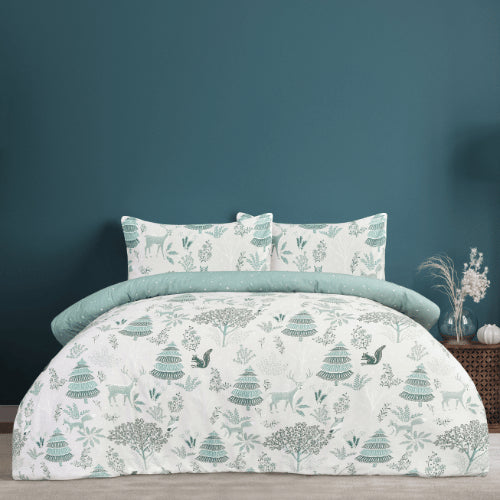 Winter Woodland Duvet Cover Set