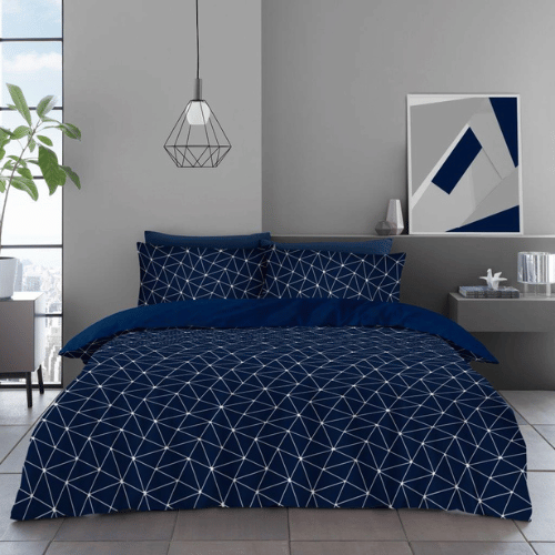 Ultra Soft Stan Geo Duvet Cover Set