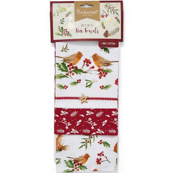 A Winters Tale Set of 3 Tea Towels