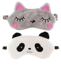 Load image into Gallery viewer, Ladies Novelty Eye Mask &amp; Sock Set By Foxbury 4 Pieces
