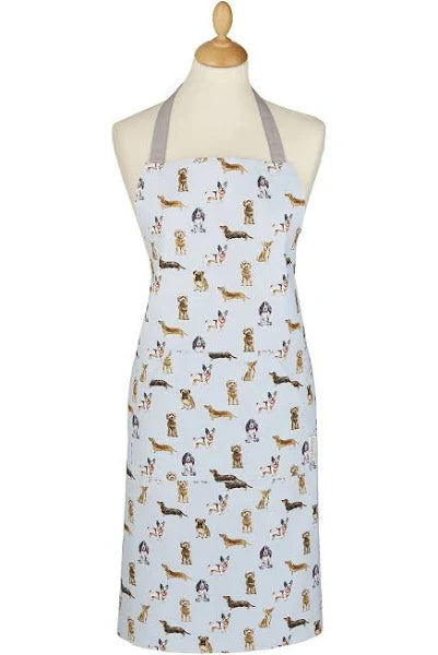 Curious Dogs 100% Cotton Apron