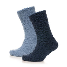 Afbeelding in Gallery-weergave laden, Tom Franks Mens Teddy Socks Fleece Cuddly Soft Comfortable Cosy Socks 2 Pairs
