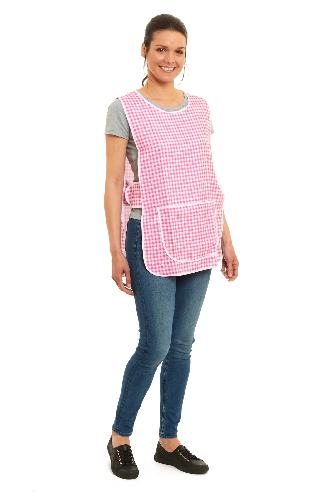 Carol Gingham Checked Tabard