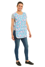 Load image into Gallery viewer, Ladies Clare Floral Button Tabard
