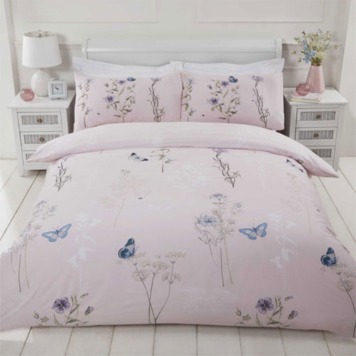 Laura Pink The Home Duvet Cover Bedding Set