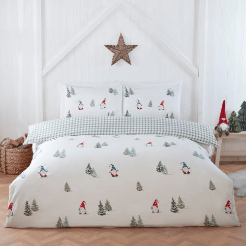 Winter Gonks Reversible Duvet Cover Set