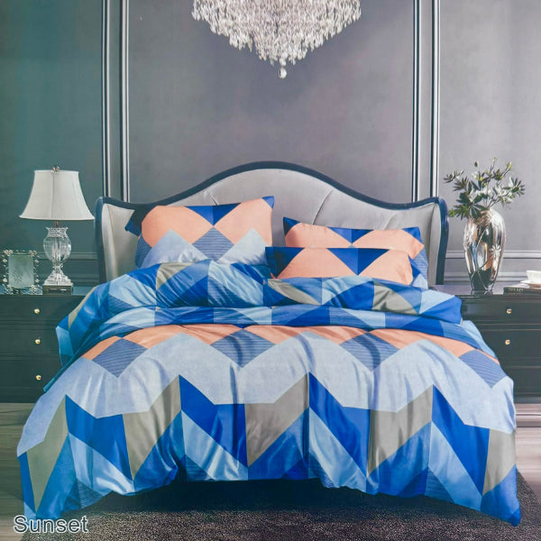 Sunset Contemporary Complete Bedding Set