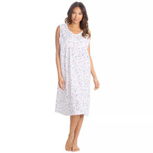 Lade das Bild in den Galerie-Viewer, Ladies Sleeveless Poplin Nightdress
